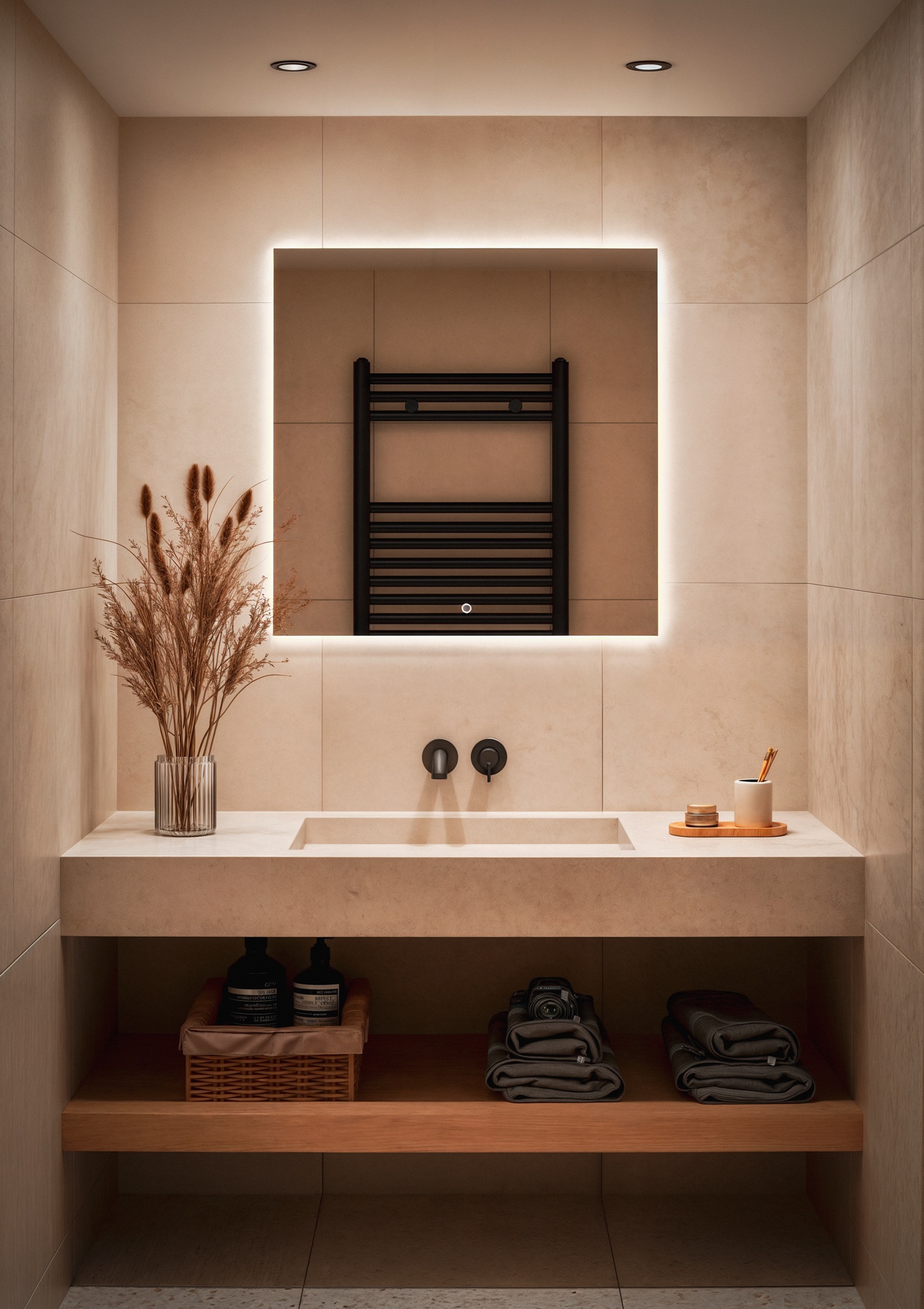 Vega lustro LED, Kwadratowe - obrazek 3