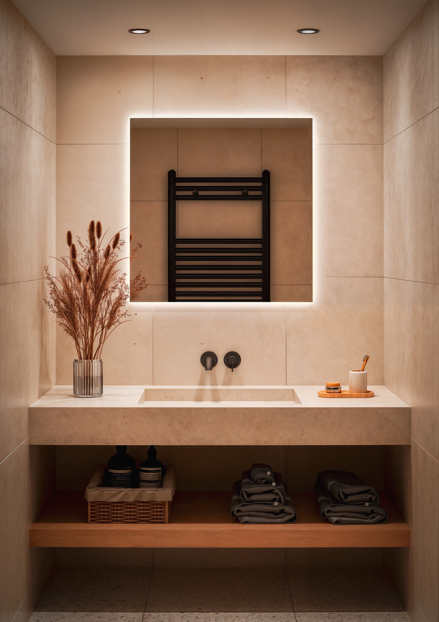 Vega lustro LED, Kwadratowe - obrazek 2